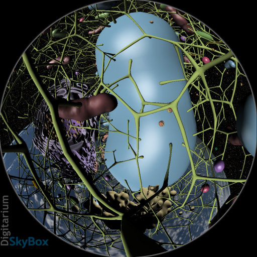 Exploring a 3D model in Nightshade NG Professional